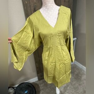 H&M olive green Dress